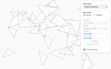 Preview of TriangleArtMorphTest2-MorphLib