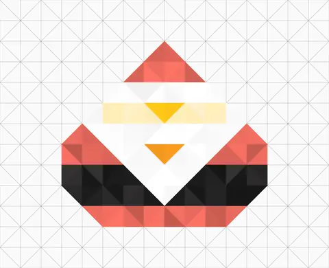 Triangle Santa preview
