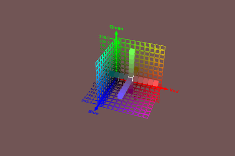 Color Explorer 3D preview