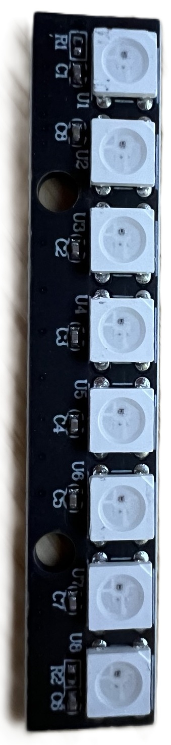 WS2812B 8-LED stick
