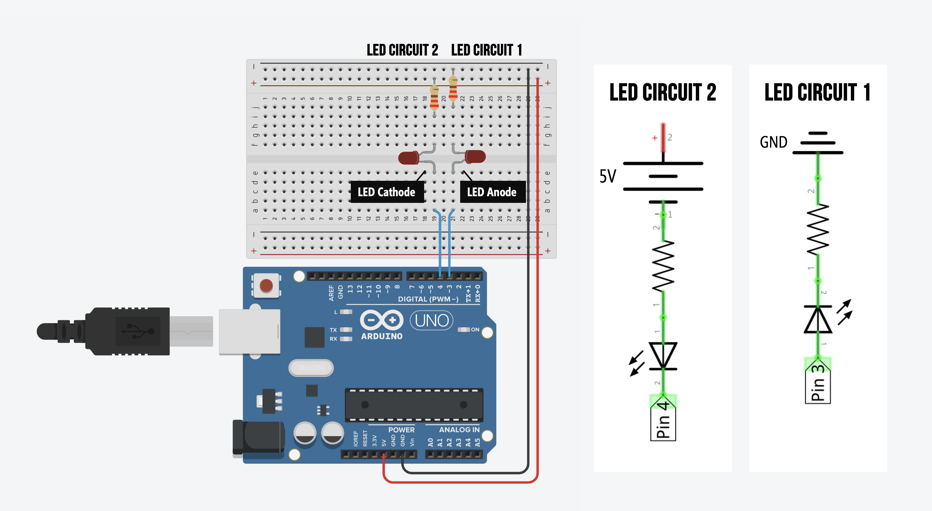 5 different ways to Blink an LED using Arduino (+ Bonus)