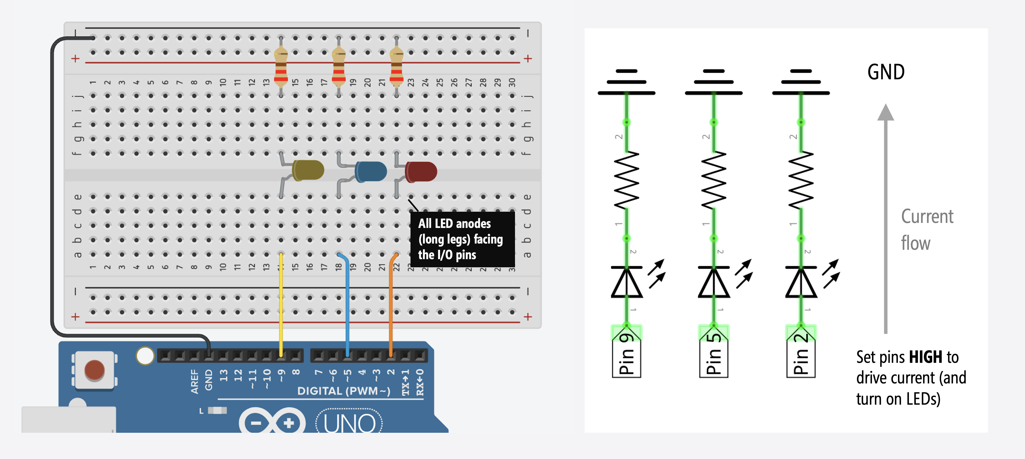 Led Circuit Diagram Blinking