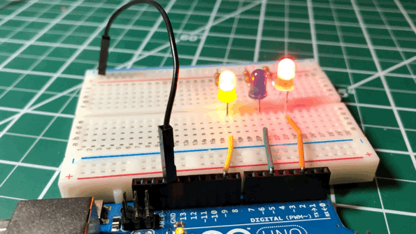 Blinking light arduino