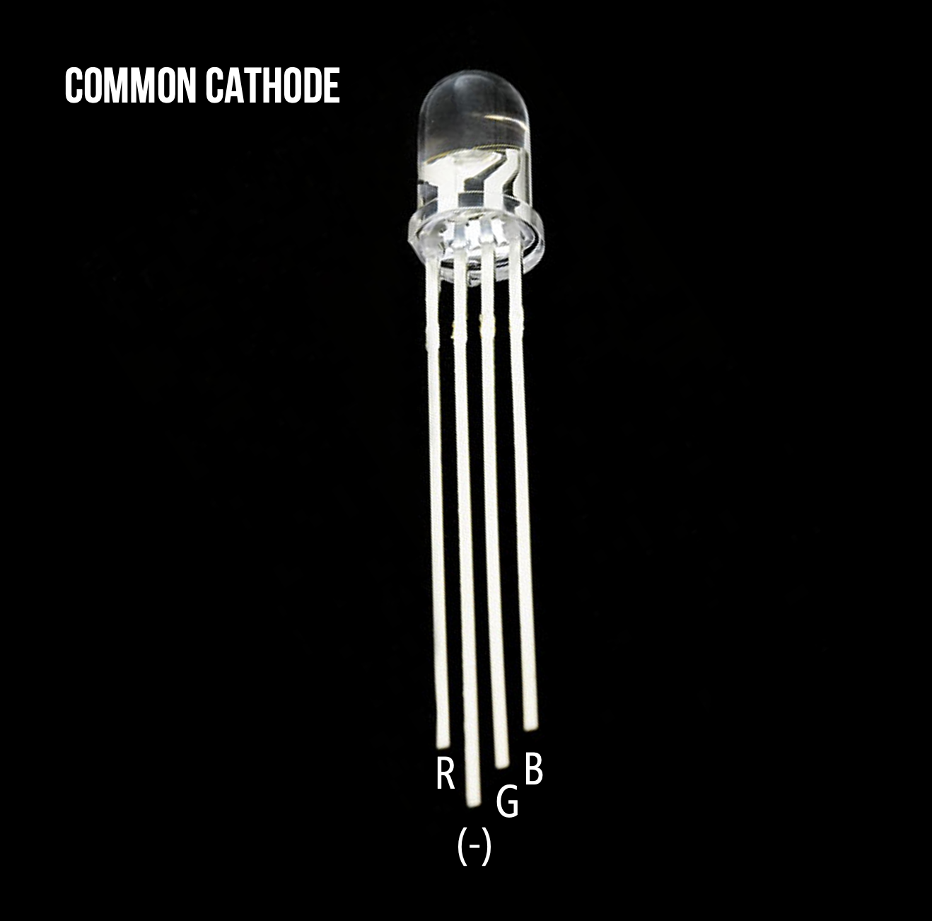 Picture of a Common Anode RGB LED