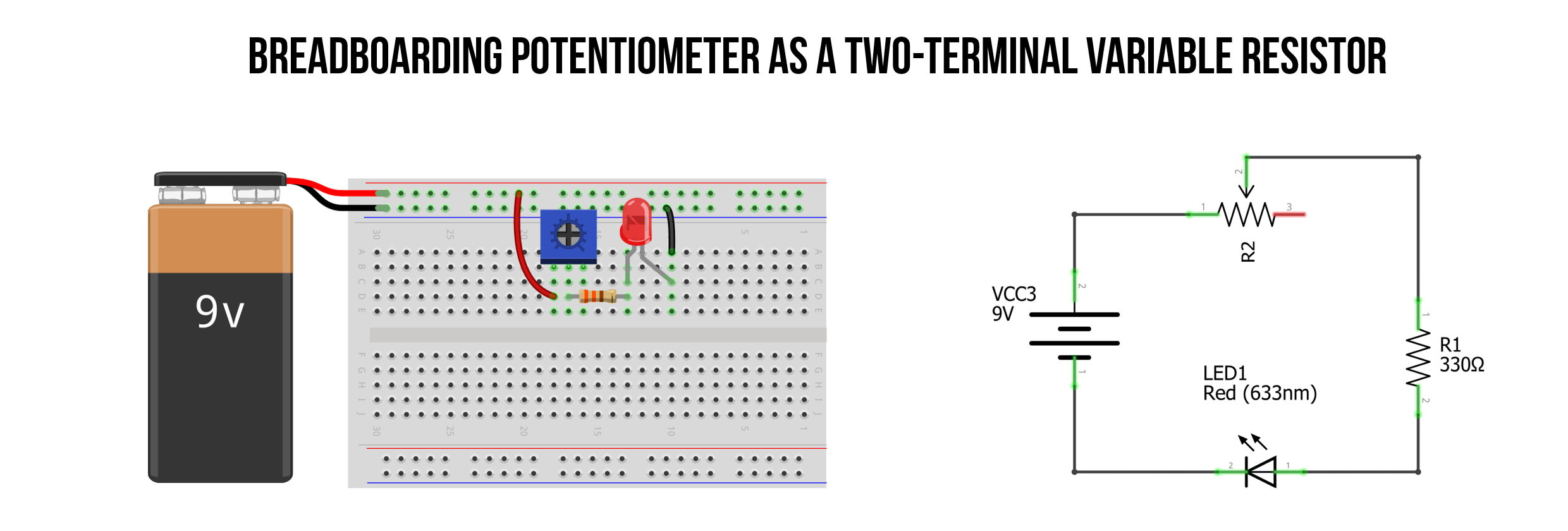 Variable Resistor Diagram Variable Resistor Diagram