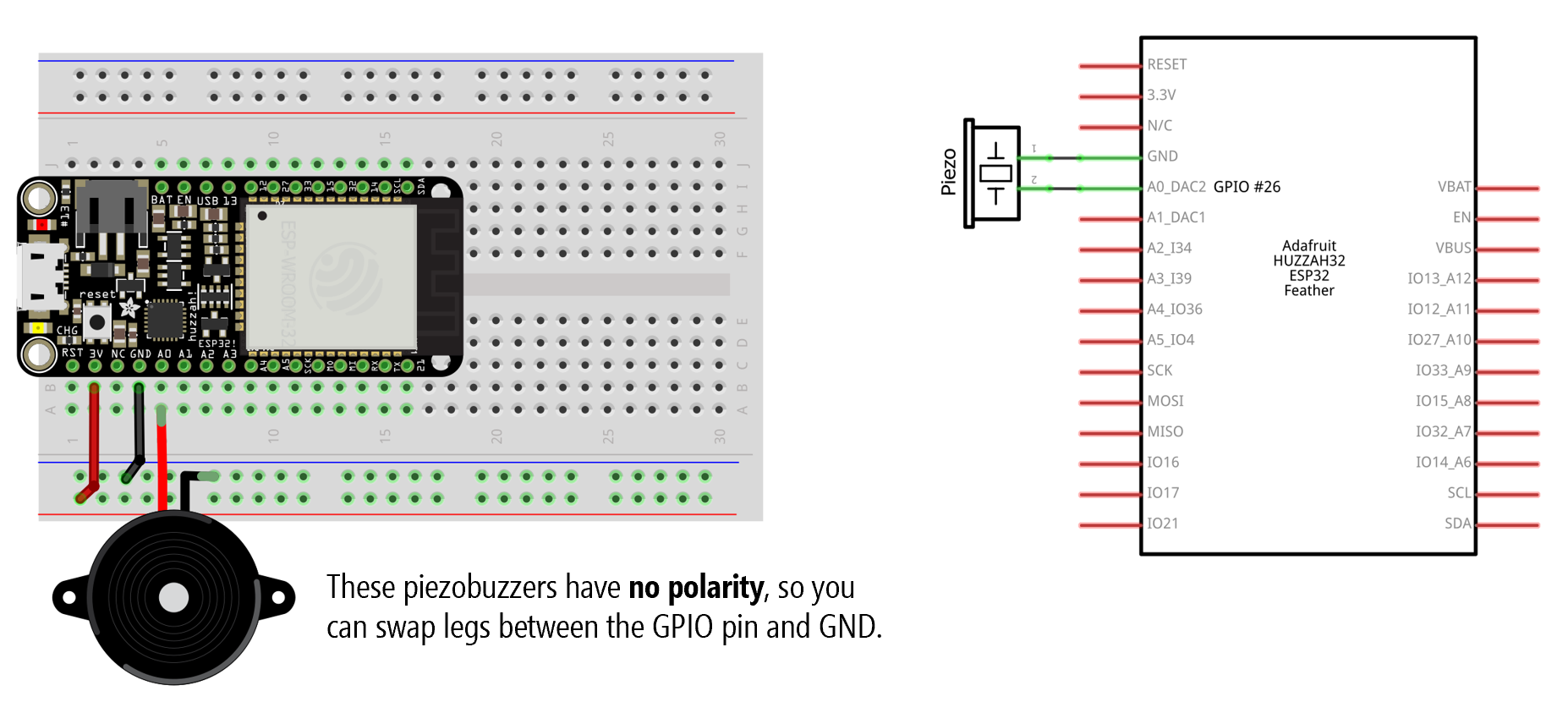 Piezo Buzzer (PS1240)